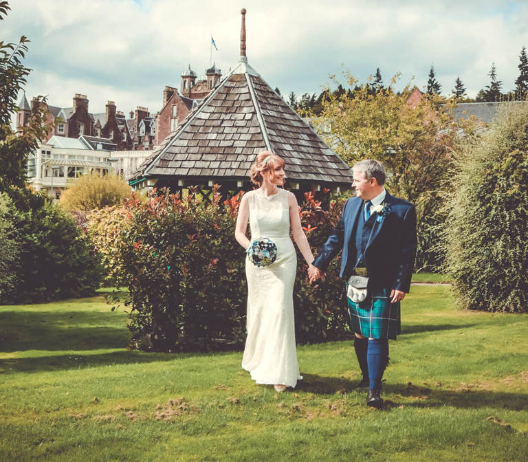 Leona & Colin Real Wedding at Crieff Hydro Hotel