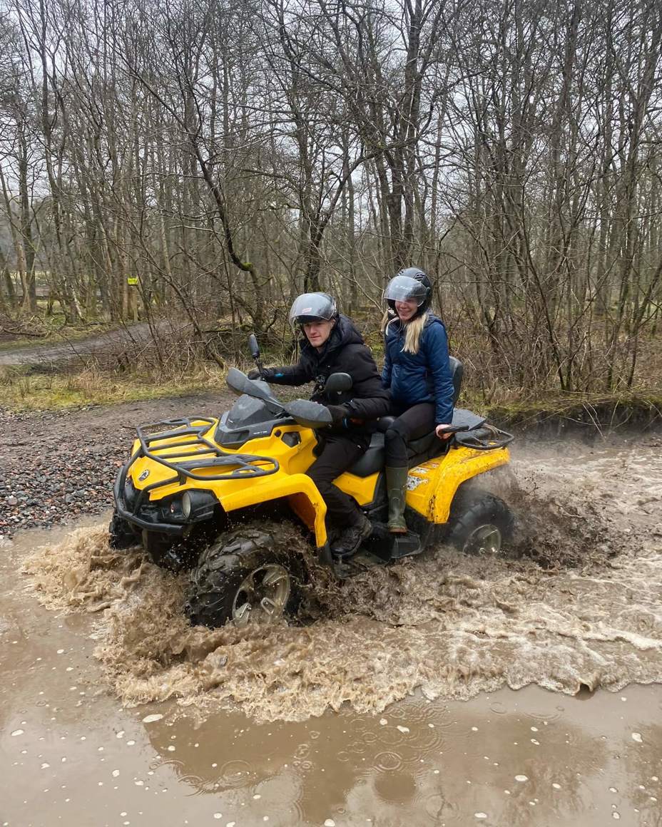 Two Seater Quad Biking