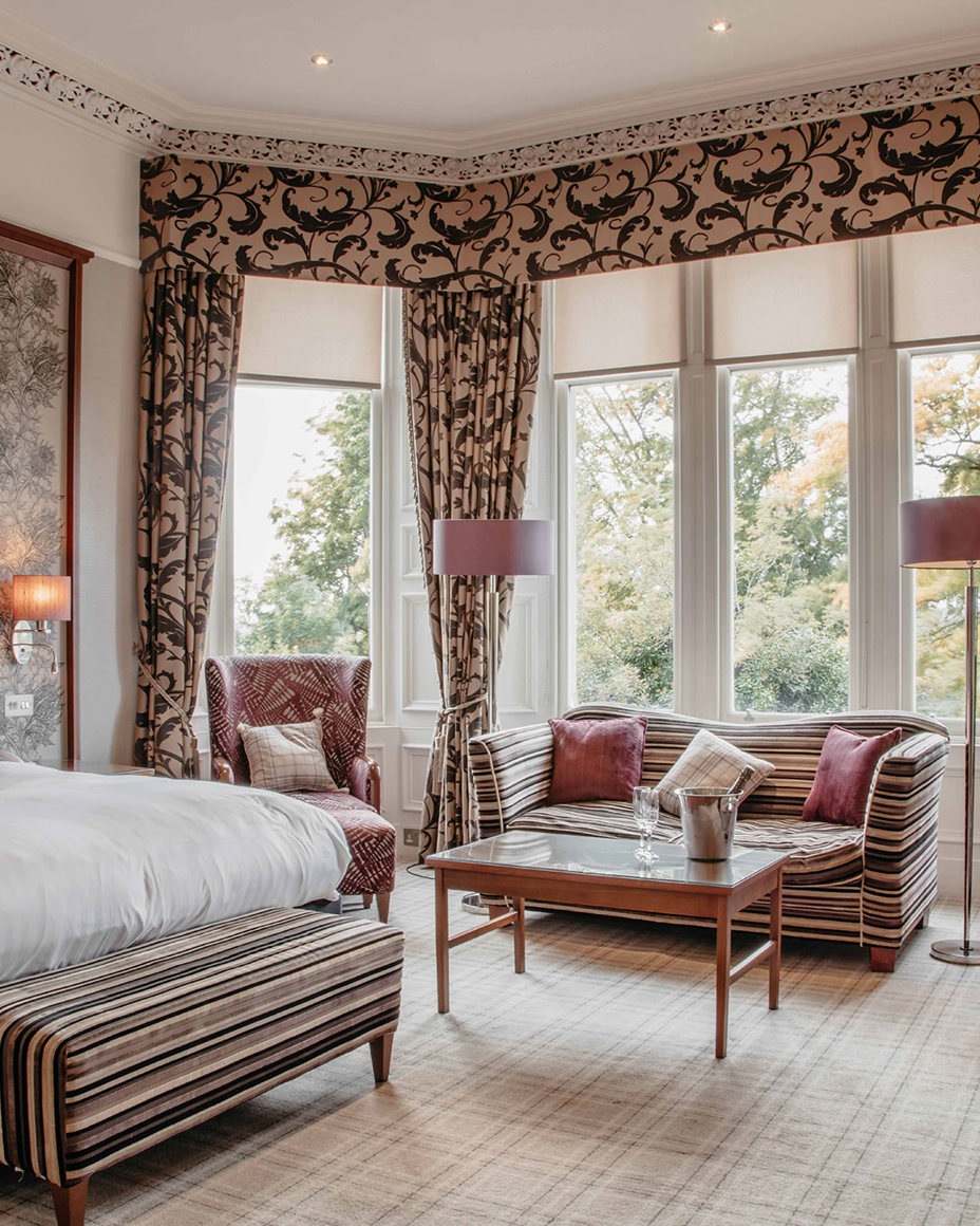 Bedroom at Crieff Hydro Hotel